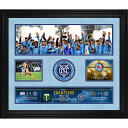 MLS ニューヨーク・シティFC 試合使用サッカーボール Fanatics（ファナティクス） (UNS 21 MLS CUP CHAMPS 20x24 GU BALL FRAMING 1272021)