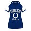 NFL コルツ Tシャツ Profile レディース ロイヤル (Go For Two IV VNeck - Plus Sizes)