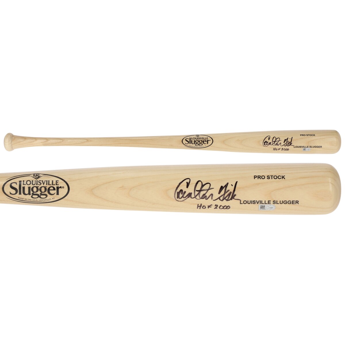 MLB レッドソックス カールトン・フィスク 直筆サイン バット Fanatics（ファナティクス） (MLB Auto Baseball Bat 03082021)