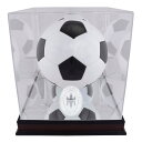 This Chicago Fire FC logo mahogany display case features a clear acrylic removable lid with an antique mahogany finished base. It also comes with a mirrored bottom and back. The product is officially licensed by the Major League Soccer and is perfect for a collectible soccer ball. It measures 12 1/4" x 12 1/4" x 12 1/2". Memorabilia sold separately.Dimensions: W 12.25" x H 12.5" x D 12.25"Officially licensed by the MLSClear acrylic lidOfficially licensedBrand: Fanatics AuthenticMahogany-colored baseMade in the USAMemorabilia sold separately