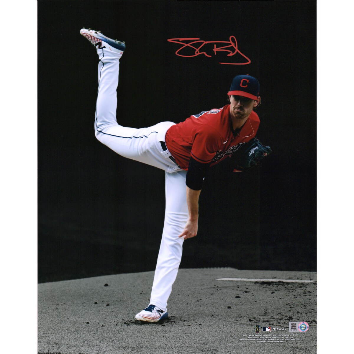 This 11" x 14" photograph has been personally hand-signed by Shane Bieber. It has been obtained under the auspices of the Major League Baseball Authentication Program and can be verified by its numbered hologram at MLB.com. It also comes with an individual numbered, tamper-evident hologram from Fanatics Authentic. This process helps to ensure that the product purchased is authentic and eliminates any possibility of duplication or fraud.Signature may varyAutographed 11'' x 14'' photographDimensions measures approximately 11" x 14"Includes an individually numbered tamper-evident hologramOfficially licensedBrand: Fanatics Authentic