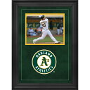 MLB アスレチックス コレクタブル用フォトフレーム Fanatics（ファナティクス） (8x10 Deluxe Team Logo Horizontal Photo Frame MLB)