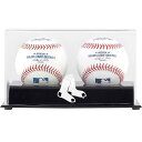 MLB レッドソックス コレクタブル用 野球ボールケース（ボール無し） Fanatics（ファナティクス） (Deluxe 2 Baseball Cube Display Case MLB)