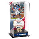 MLB ブレーブス オジー・アルビース コレクタブル用 野球ボールケース（ボール無し） Fanatics（ファナティクス） (UNS TALL BASEBALL DISPLAY CASE 482022)