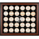 MLB ヤンキース コレクタブル用 野球ボールケース（ボール無し） Fanatics（ファナティクス） ブラウン (Fr 30 Ball Display Case)