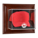 MLB メッツ コレクタブル用 帽子ケース Fanatics（ファナティクス） ブラウン (Fr Wall Mount Cap Display Case)