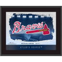 【公式グッズ】MLB ブレーブス コレクタブルフォト Fanatics Authentic/ファナティクスオーセンティック (UNS TP22BB PLAQUE 011423)