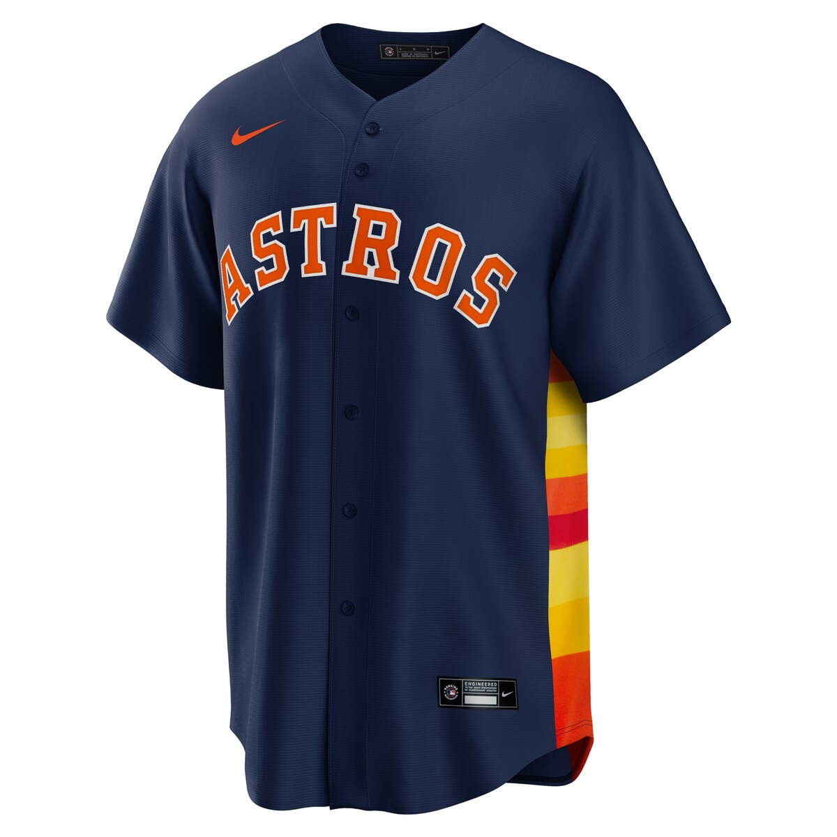 MLB アストロズ レプリカ ユニフォーム Nike ナイキ メンズ ネイビー (Men's Nike Replica Team Jersey) 2