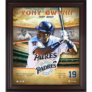 【公式グッズ】MLB パドレス トニー・グウィン コレクタブルフォト Fanatics ファナティクス オーセンティック (15x17 HOF Profile MLB)