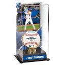 Take your memorabilia collection to another level with this Matt Chapman Golden Glove display case. It allows you to showcase one of your treasured Matt Chapman collectibles. Whether displayed in your home or office, there's no better way to commemorate one of your favorite Toronto Blue Jays players.Officially licensedDisplay case measures approx. 10.6'' x 3.75'' x 5''Brand: Fanatics AuthenticMemorabilia piece not included