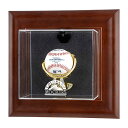 MLB ロッキーズ コレクタブル用 野球ボールケース（ボール無し） Fanatics（ファナティクス） ブラウン (Fr Mount Baseball Display Case)