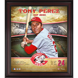 エントリーでポイント 5倍【公式グッズ】MLB レッズ トニー・ペレス コレクタブルフォト Fanatics ファナティクス オーセンティック (15x17 HOF Profile MLB)