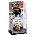 MLB ナショナルズ スティーブン・ストラスバーグ コレクタブル用 野球ボールケース（ボール無し） Fanatics（ファナティクス） (19 WS Champs Sublimated Display Case w Image)