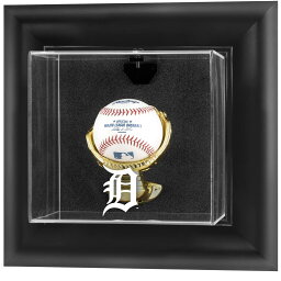 MLB タイガース コレクタブル用 野球ボールケース（ボール無し） Fanatics（ファナティクス） ブラック (Fr Mount Baseball Display Case)