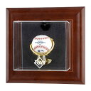 MLB レイズ コレクタブル用 野球ボールケース（ボール無し） Fanatics（ファナティクス） ブラウン (Fr Mount Baseball Display Case)