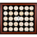 MLB ナショナルズ コレクタブル用 野球ボールケース（ボール無し） Fanatics（ファナティクス） (19 WS Champs Logo Baseball Display Case 30 ct)