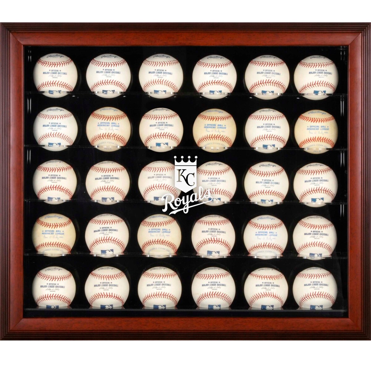【公式グッズ】MLB ロイヤルズ コレクタブル用ケース Fanatics Authentic/ファナティクスオーセンティック (Fr 30 Ball Display Case)