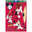 MLB エンゼルス カー用品・カーアクセサリー ウィンクラフト (11x17 Multi Use Decal - Disney)