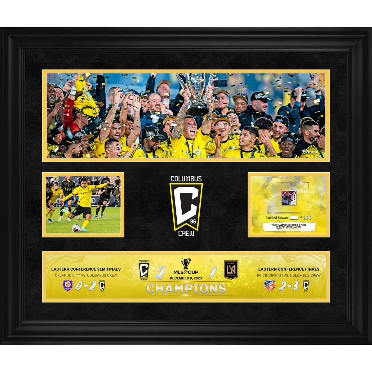 Throughout an exhilarating season, you never doubted that your Columbus Crew would come out on top. The crowning moment ...