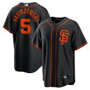 【公式グッズ】MLB ジャイアンツ マイク・ヤストルゼムスキー レプリカ ユニフォーム Nike ナイキ メンズ ブラック (Men's MLB Nike Of...