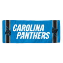 Beat the heat with this Carolina Panthers cooling towel from WinCraft!To utilize cooling properties, wet towel, wring out and snap to activateImportedBrand: WinCraftOfficially licensedMachine washMaterial: 87% Polyester/13% NylonPackaged in an attractive tube for storageMeasures approximately 12" x 30"Printed in the USADries softCools to 30 degrees below average body temperatureTaglessUPF 50 protectionPrinted artworkChemical free fabric