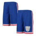 NBA ネッツ カジュアル ショーツ Mitchell & Ness（ミッチェル＆ネス） キッズ ブルー (Youth MNC HWC 75th Anniversary Swingman Short)