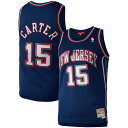 NBA ネッツ ビンス・カーター ユニフォーム Mitchell & Ness(ミッチェル&ネス) レディース ネイビー (MNC NBA Womens Swn...