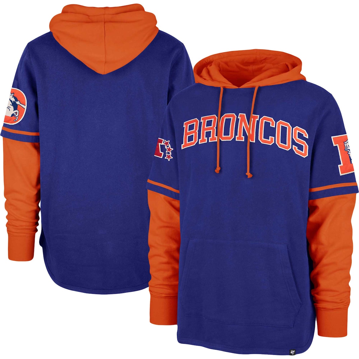 NFL uRX vI[o[ p[J[ '47 Y C (23 47 Men's Trifecta Shortstop Pullover Hood)