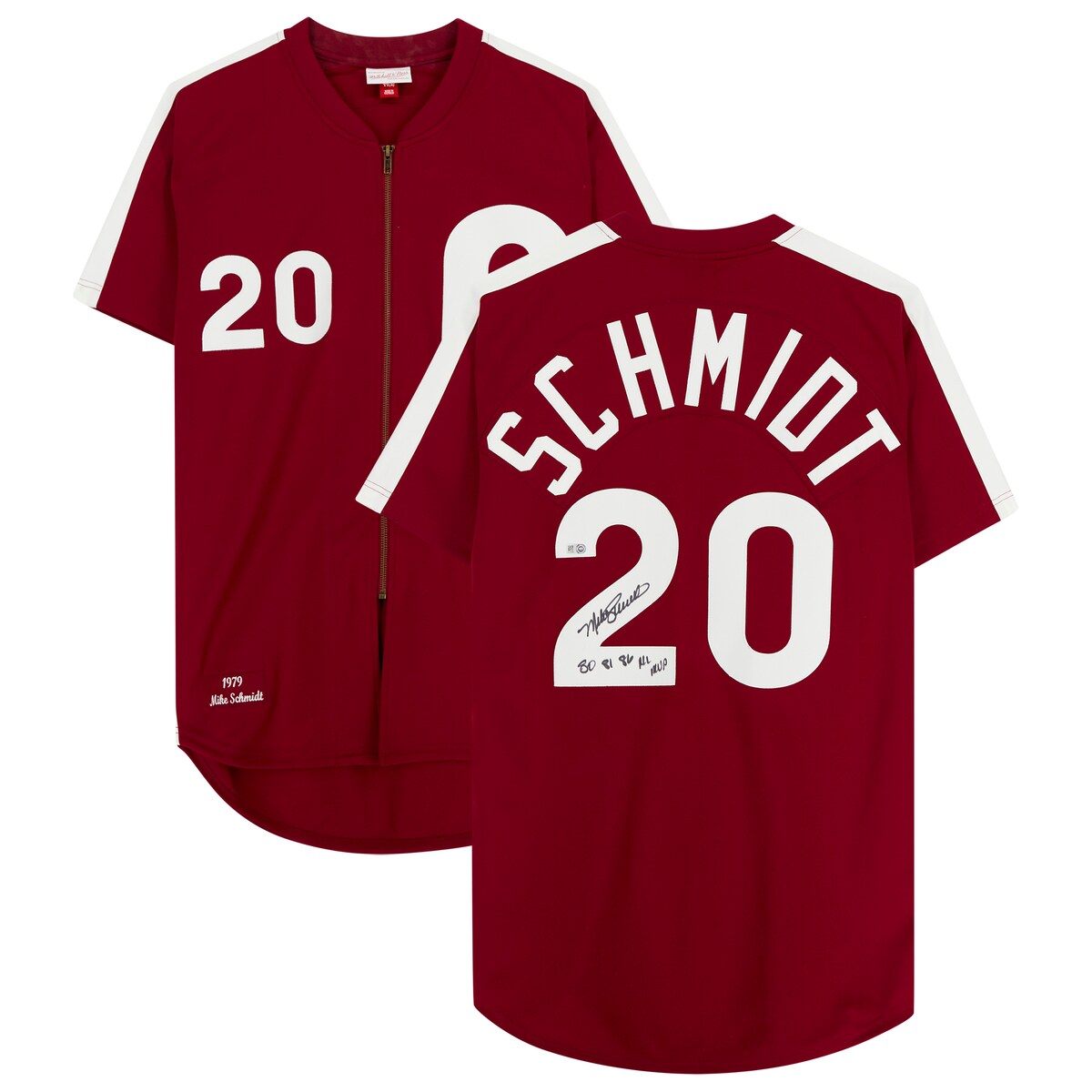 MLB フィリーズ マイク・シュミット 直筆サイン ユニフォーム Fanatics（ファナティクス） (Aut Jersey MLB)