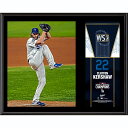 MLB ドジャース クレイトン カーショウ コレクタブルアイテム（プラーク） Fanatics（ファナティクス） (2020 MLB World Series Champs 12x15 Plaque)