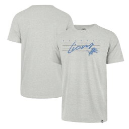 NFL ライオンズ Tシャツ '47 メンズ グレイ (23 MENS DOWNBURST FRANKLIN SST)