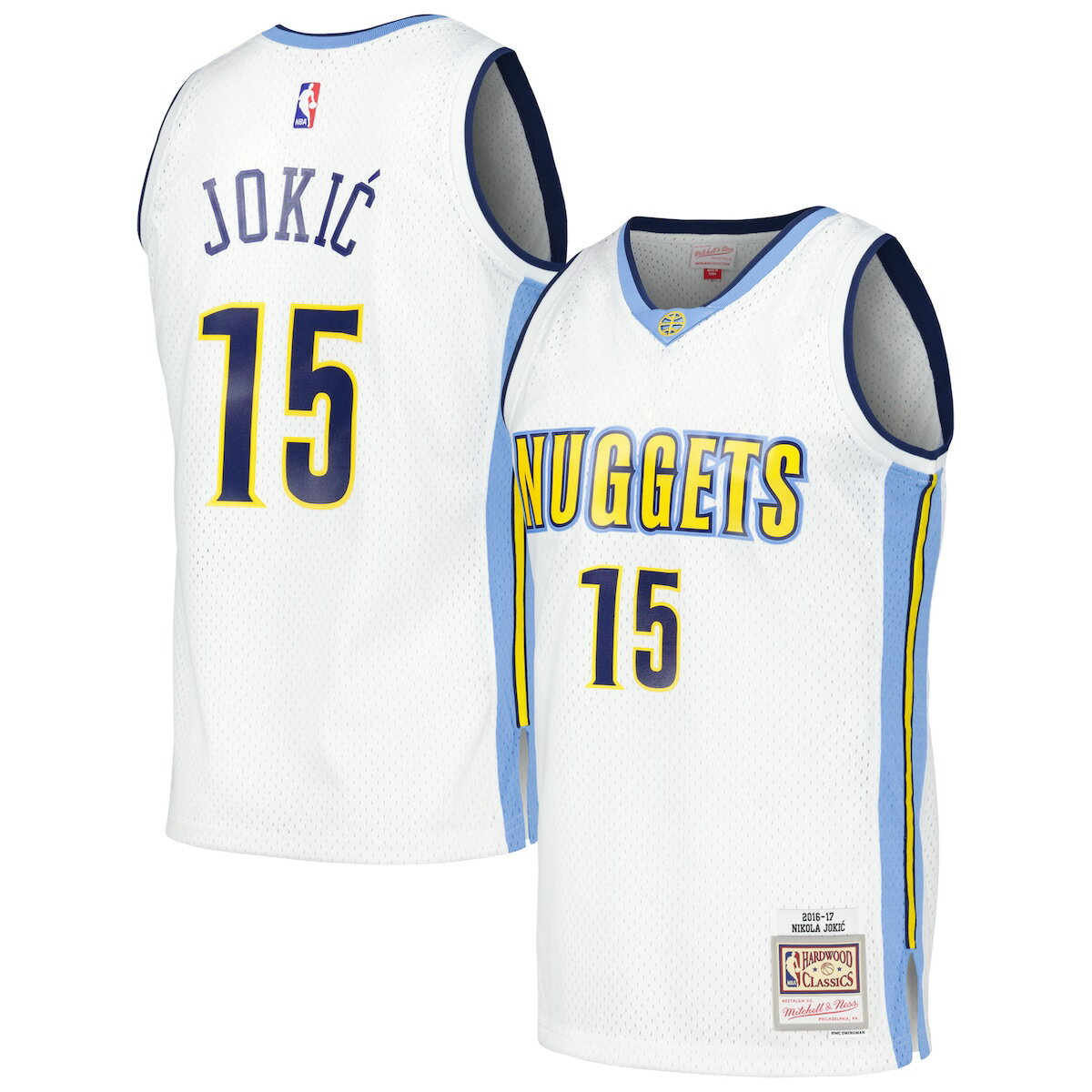 NBA iQbc jRELb` jtH[ Mitchell & Nessi~b`FlXj Y zCg (Mitchell & Ness NBA Nuggets Throwback Swingman Jerseys - Murray & Jokic)