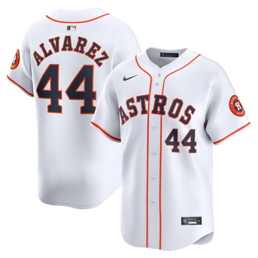 【公式グッズ】MLB アストロズ ヨーダン・アルバレス リミテッド ユニフォーム Nike ナイキ メンズ ホワイト (2024 Nike Men's Limited Player Jerseys - FTF NTP Master Style) 【公式グッズ】MLB アストロズ ヨーダン・アルバレス リミテッド ユニフォーム Nike ナイキ メンズ ホワイト (2024 Nike Men's Limited Player Jerseys - FTF NTP Master Style)