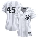 【公式グッズ】MLB ヤンキース ゲリット・コール リミテッド ユニフォーム Nike/ナイキ レディース ホワイト (2024 Nike Women's Li...