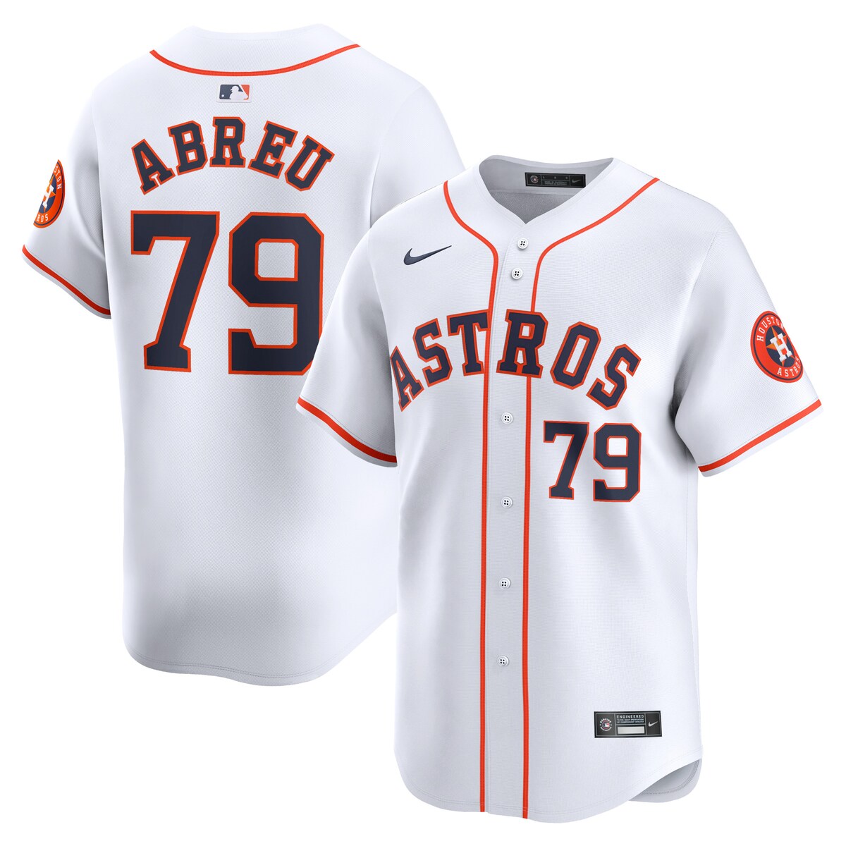 Rep your favorite Houston Astros player with this Jose Abreu Home Limited Player Jersey. This piece is inspired by the s...