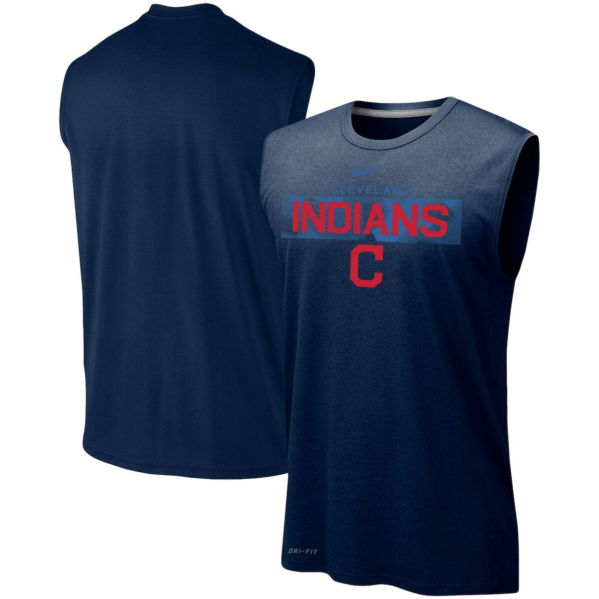 MLB インディアンス タンクトップ Nike ナイキ メンズ ネイビー (Men's MLB Legend Sleeveless Tank)