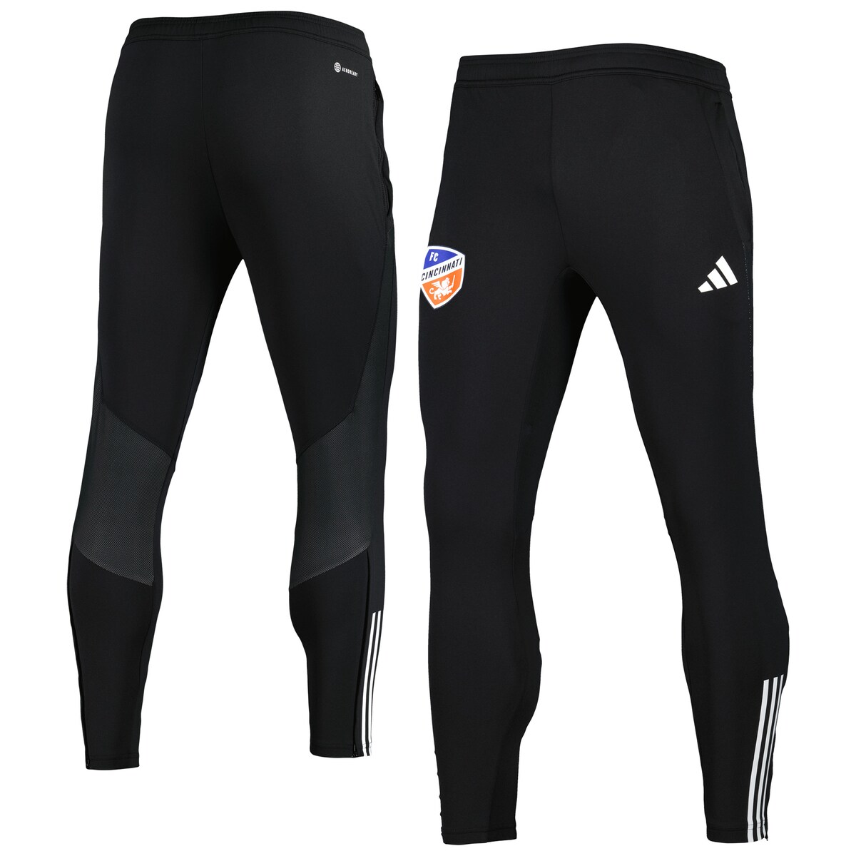 MLS FCシンシナティ トレーニングパンツ Adidas（アディダス） メンズ ブラック (ADI S23 Men's Training Pant)