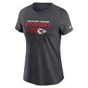 NFL チーフス Tシャツ Nike ナイキ レディース アンスラサイト (23 Womens Nike 8 Straight Division Champs SST) 2