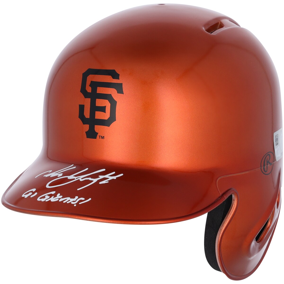 MLB ジャイアンツ マイク・ヤストルゼムスキー 直筆サイン ミニヘルメット Fanatics（ファナティクス） (AUT MINI HELMET 45259)