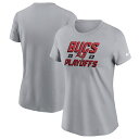 【公式グッズ】NFL バッカニアーズ Tシャツ Nike/ナイキ レディース グレイ (23 Womens Nike Playoff Participant I...