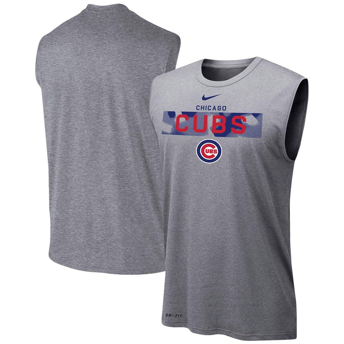 MLB カブス タンクトップ Nike ナイキ メンズ ヘザーグレイ (Men's MLB Legend Sleeveless Tank)