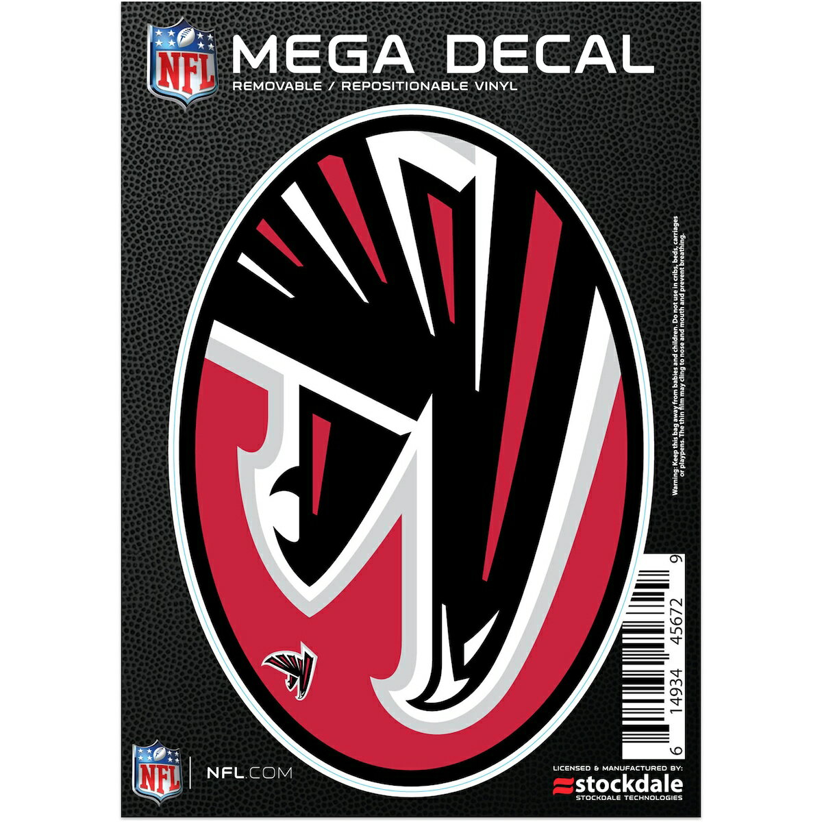NFL ファルコンズ カー用品・カーアクセサリー ウィンクラフト (5x7 All Surface Decal-OFF PRICE)