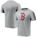 エントリーでポイント 5倍【公式グッズ】MLB レッドソックス Tシャツ Fanatics(ファナティクス) メンズ グレイ (Men's Fanatics B...