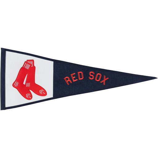 【公式グッズ】MLB レッドソックス ペナント ウィンクラフト (13X32 Wool Pennant Retro) 【公式グッズ】MLB レッドソックス ペナント ウィンクラフト (13X32 Wool Pennant Retro)