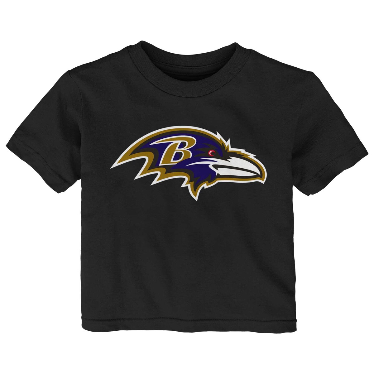 NFL レイブンズ Tシャツ Outerstuff ベビー ブラック (23 Infant Primary Logo SST)