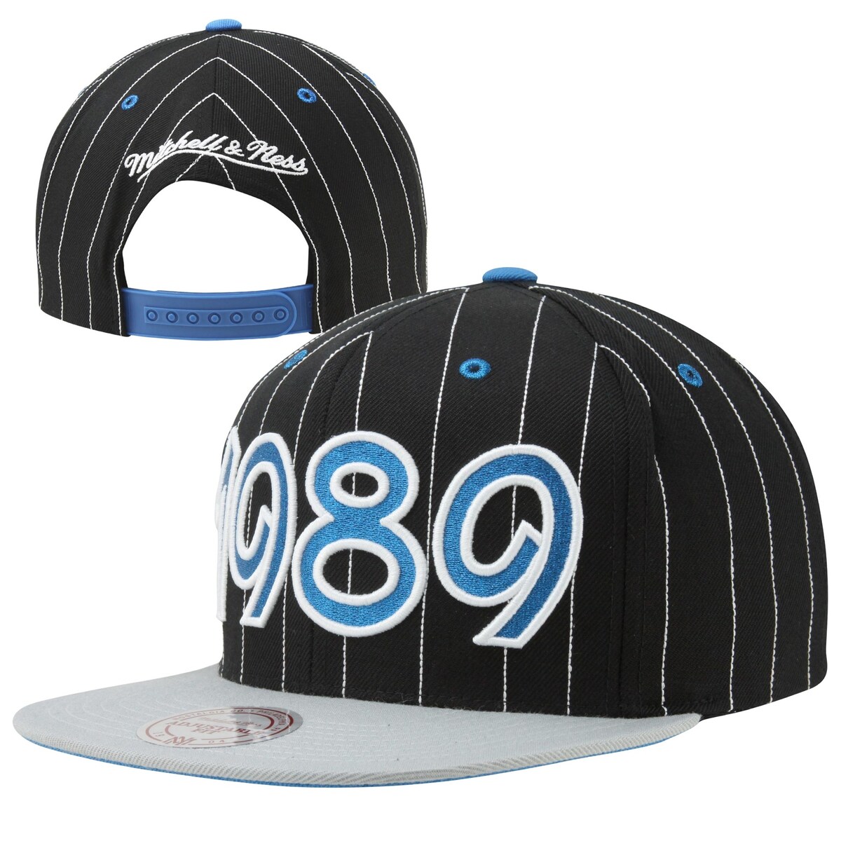 NBA マジック スナップバック キャップ Mitchell & Ness（ミッチェル＆ネス） メンズ ブラック (Magic 25th Anniv. Expansion Snapback)