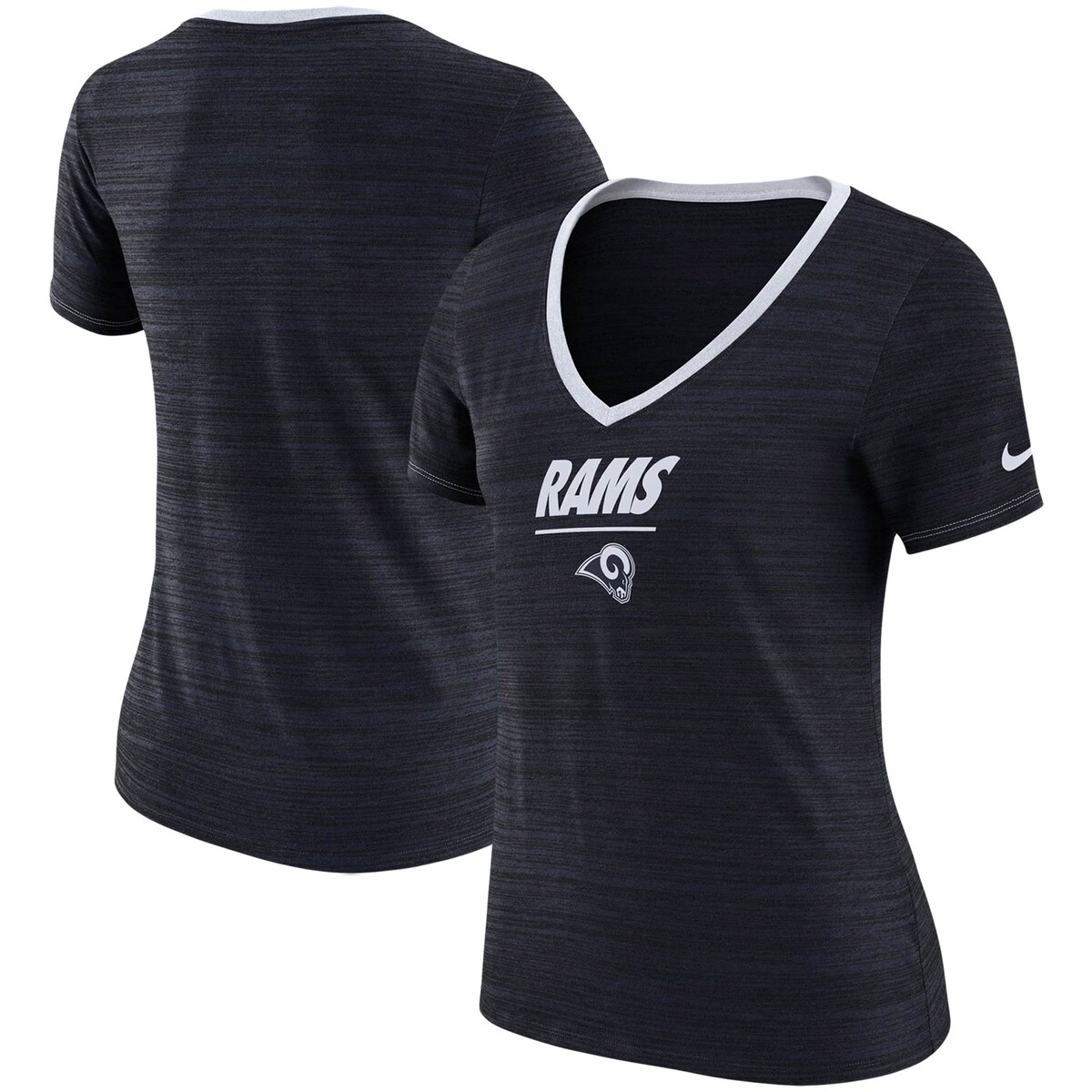 NFL ラムズ Tシャツ Nike ナイキ レディース ヘザーネイビー (19 Women's Legend Velocity SST)