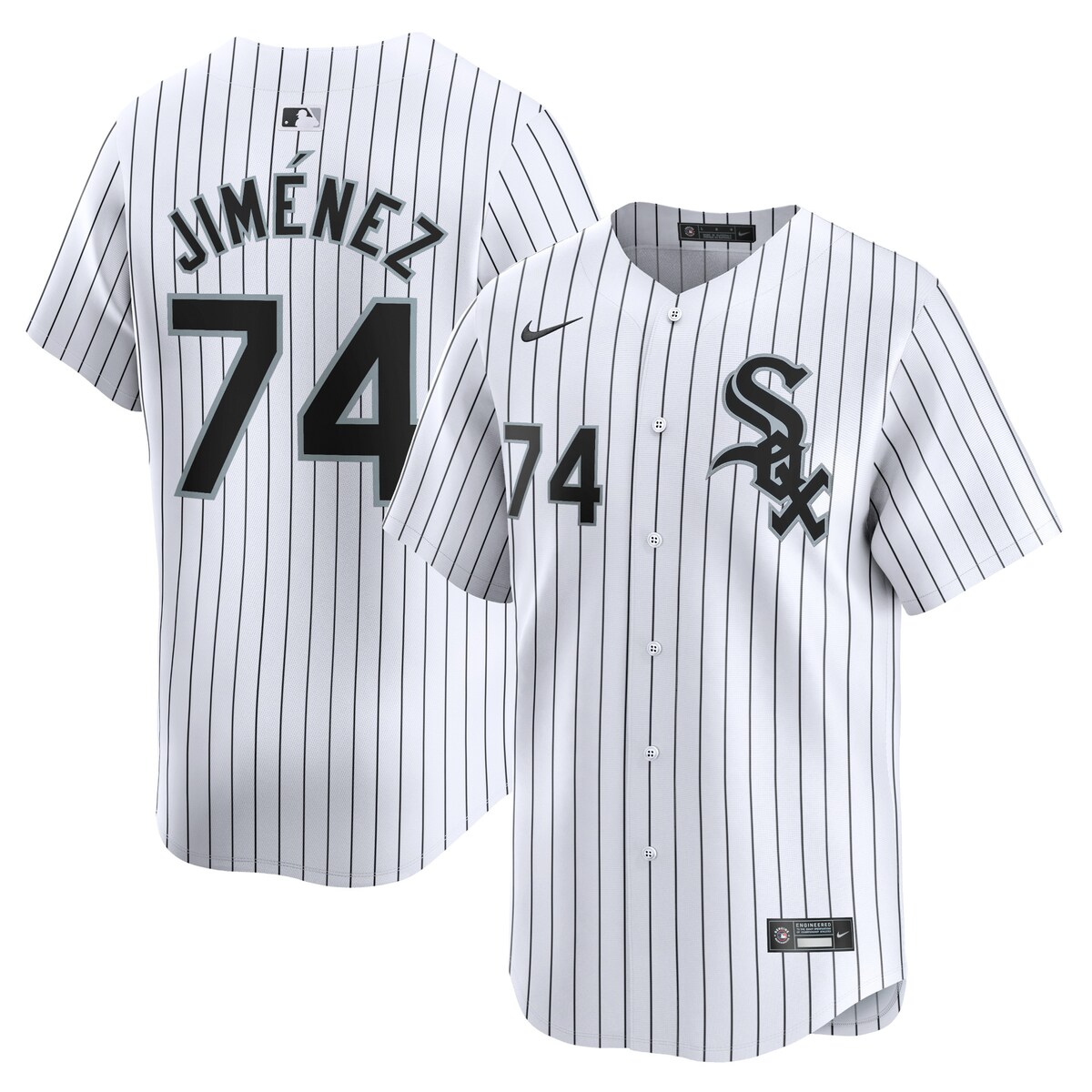 MLB ホワイトソックス エロイ・ヒメネス リミテッド ユニフォーム Nike ナイキ メンズ ホワイト (2024 Nike Men's Limited Player Jerseys - FTF NTP Master Style)