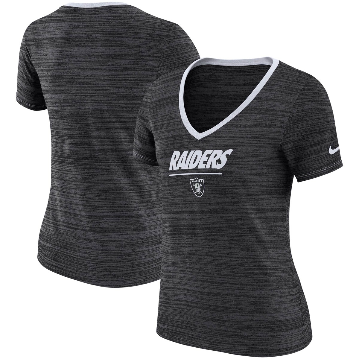 NFL レイダース Tシャツ Nike ナイキ レディース ヘザーブラック (19 Women's Legend Velocity SST)