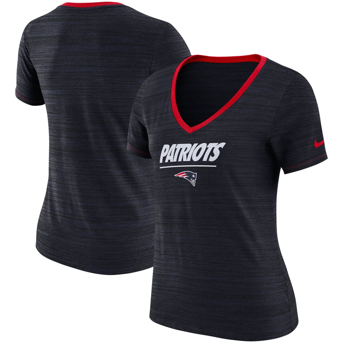 NFL ペイトリオッツ Tシャツ Nike ナイキ レディース ヘザーネイビー (19 Women's Legend Velocity SST)